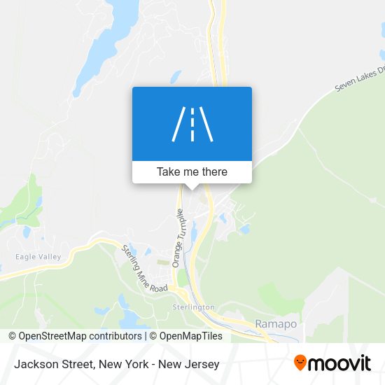 Mapa de Jackson Street