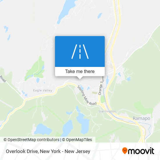 Mapa de Overlook Drive