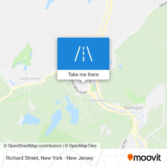 Mapa de Richard Street