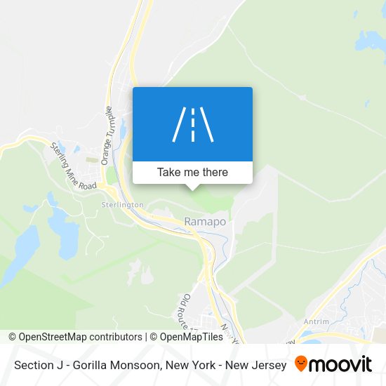Mapa de Section J - Gorilla Monsoon