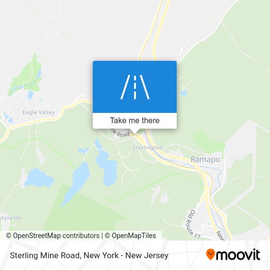 Mapa de Sterling Mine Road