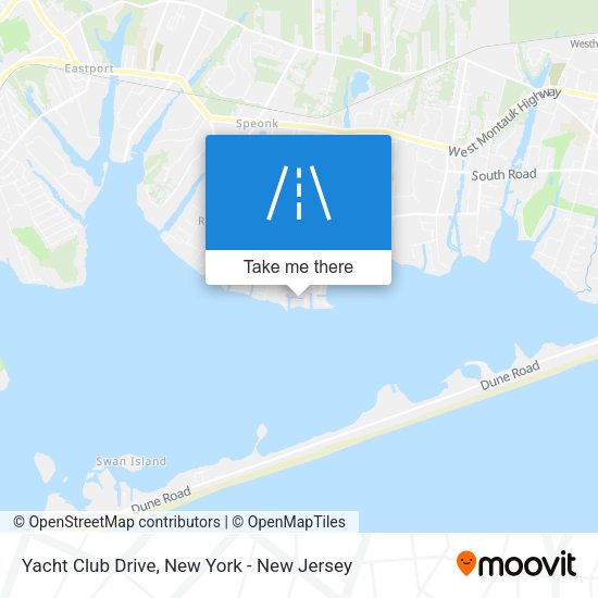 Yacht Club Drive map