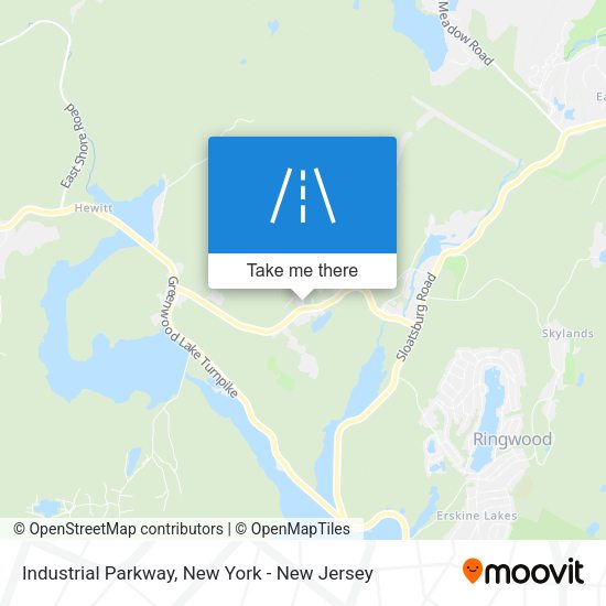 Mapa de Industrial Parkway