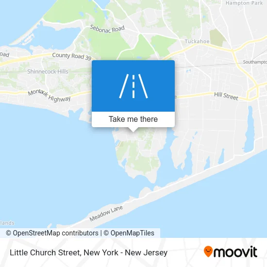Little Church Street map