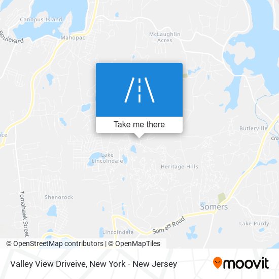 Valley View Driveive map