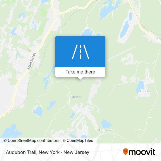 Mapa de Audubon Trail