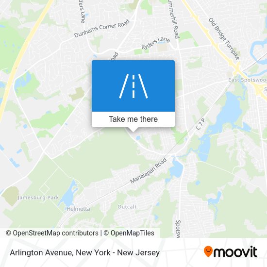 Mapa de Arlington Avenue