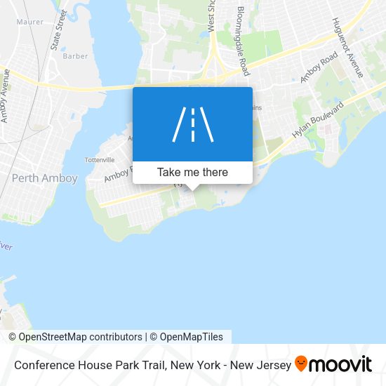 Conference House Park Trail map