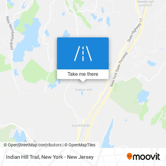 Mapa de Indian Hill Trail
