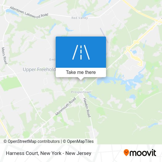 Mapa de Harness Court