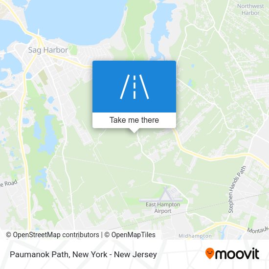 Mapa de Paumanok Path