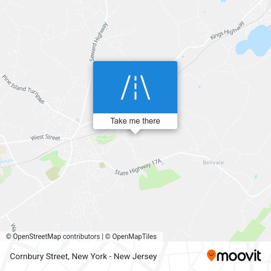 Mapa de Cornbury Street