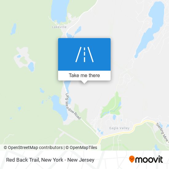 Red Back Trail map