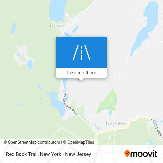 Red Back Trail map