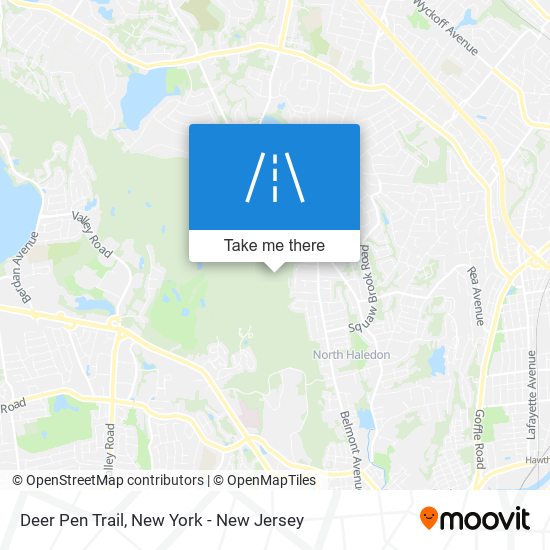 Mapa de Deer Pen Trail