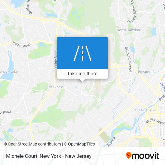 Mapa de Michele Court