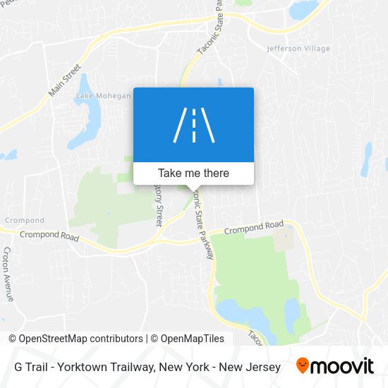 Mapa de G Trail - Yorktown Trailway