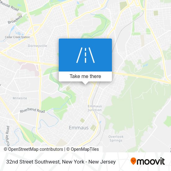 Mapa de 32nd Street Southwest