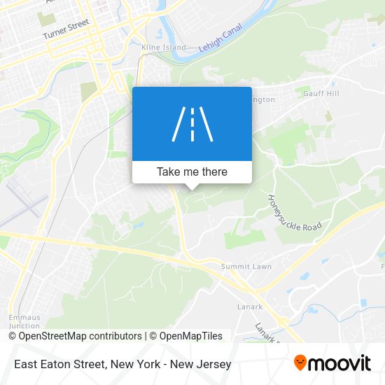 Mapa de East Eaton Street