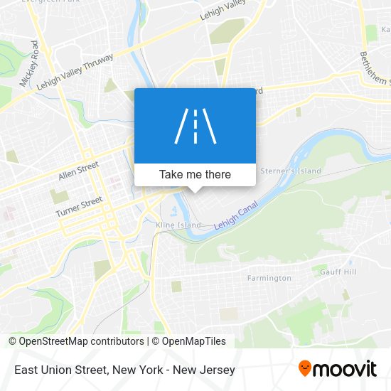 Mapa de East Union Street