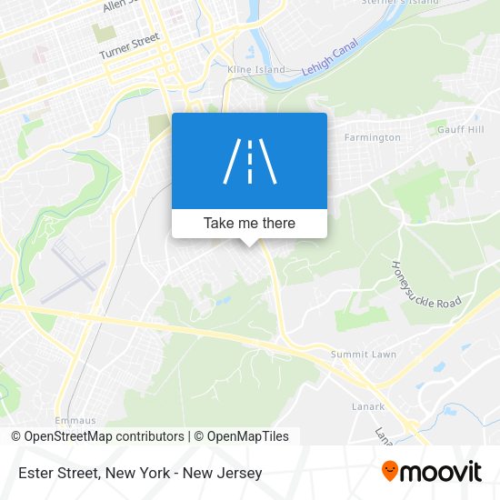 Mapa de Ester Street