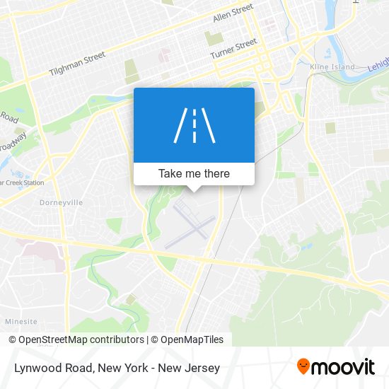 Lynwood Road map