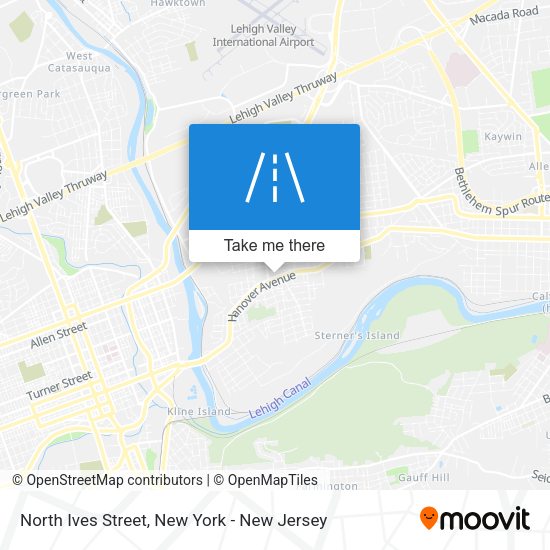 Mapa de North Ives Street