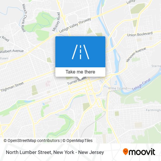 North Lumber Street map