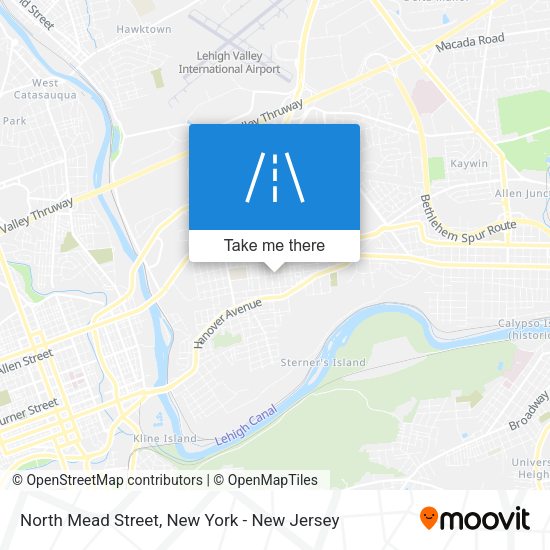 Mapa de North Mead Street