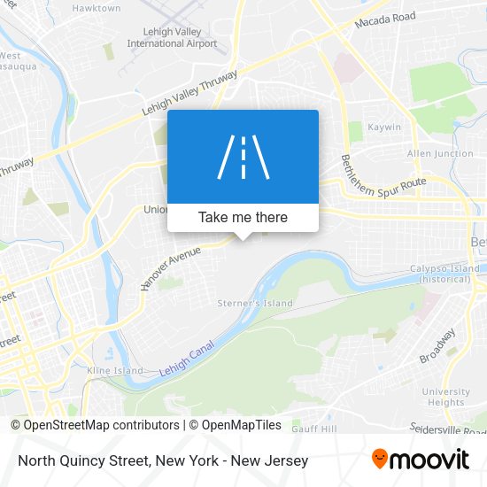 Mapa de North Quincy Street
