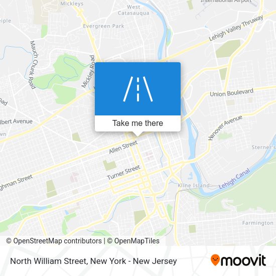 Mapa de North William Street
