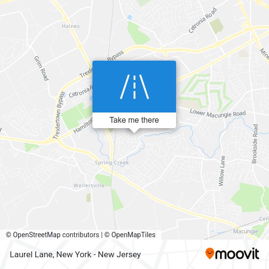 Mapa de Laurel Lane