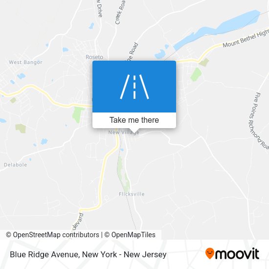 Mapa de Blue Ridge Avenue