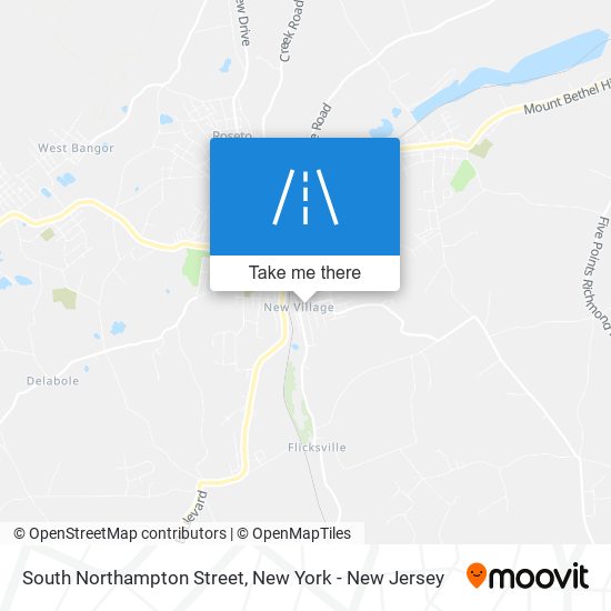 South Northampton Street map