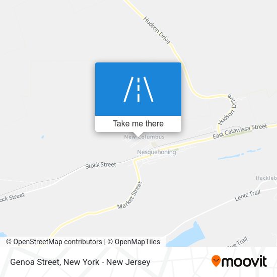 Mapa de Genoa Street