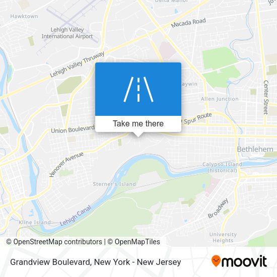 Mapa de Grandview Boulevard