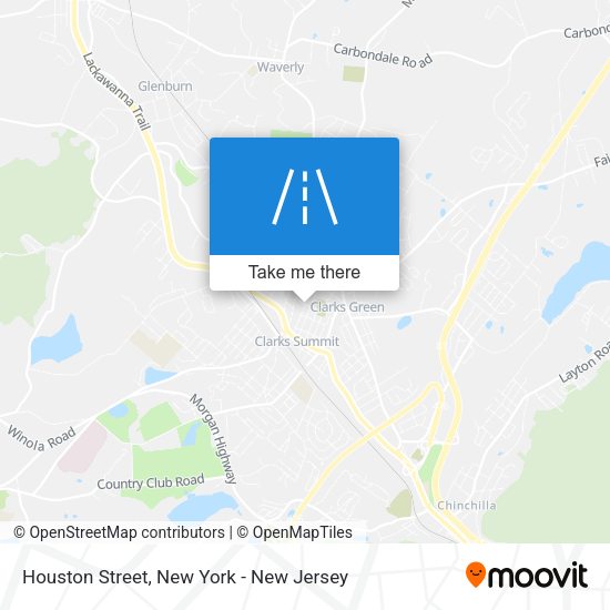 Mapa de Houston Street