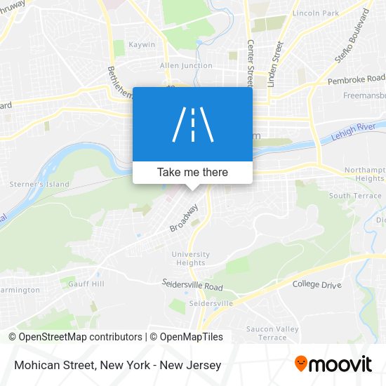 Mapa de Mohican Street