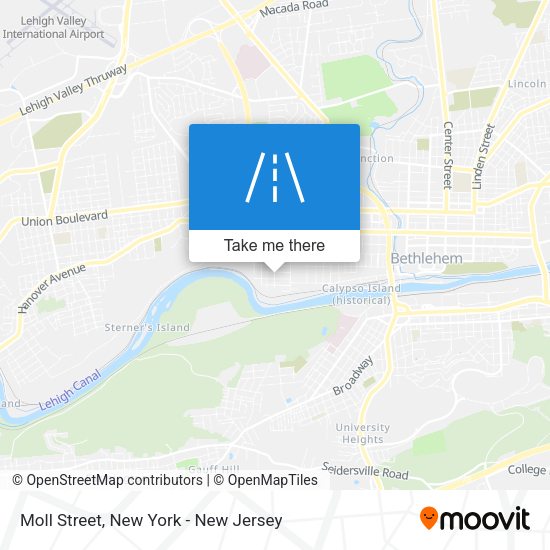Mapa de Moll Street