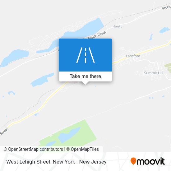 Mapa de West Lehigh Street