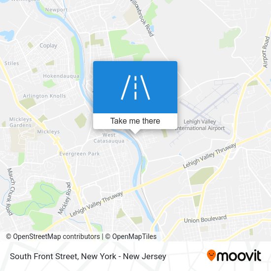 Mapa de South Front Street