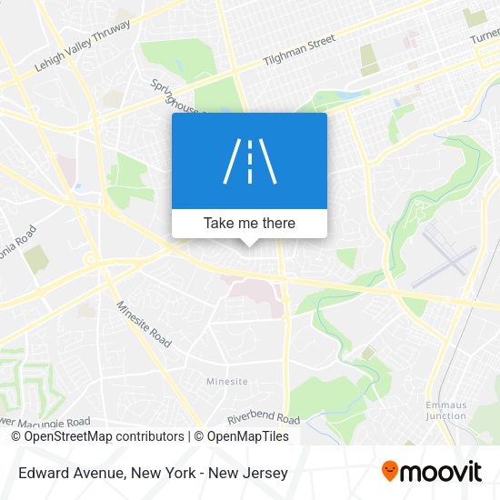 Mapa de Edward Avenue