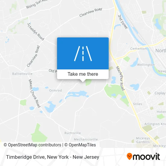 Timberidge Drive map