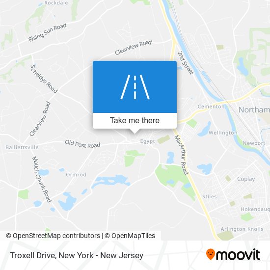 Troxell Drive map