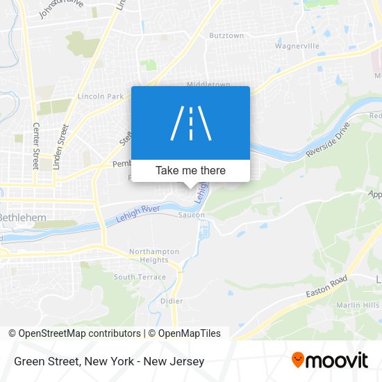 Mapa de Green Street