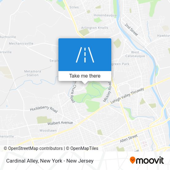 Mapa de Cardinal Alley