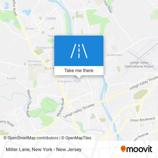 Mapa de Miller Lane