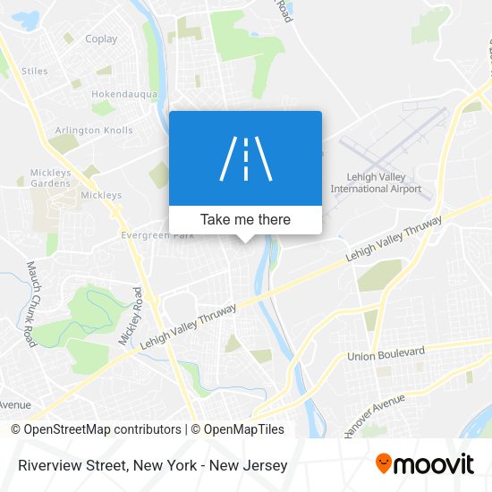 Mapa de Riverview Street