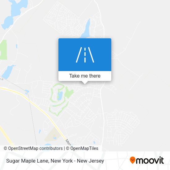 Sugar Maple Lane map