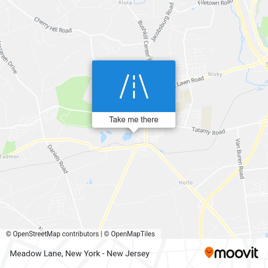Mapa de Meadow Lane